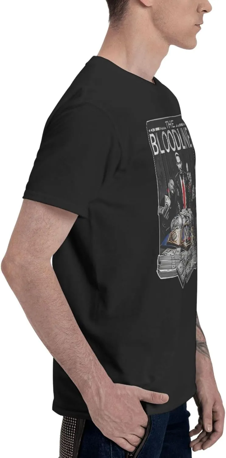 Men Cotton Crewneck Short Sleeve T-Shirt 3D Printed Fashion Graphic Tees Shirts Tops