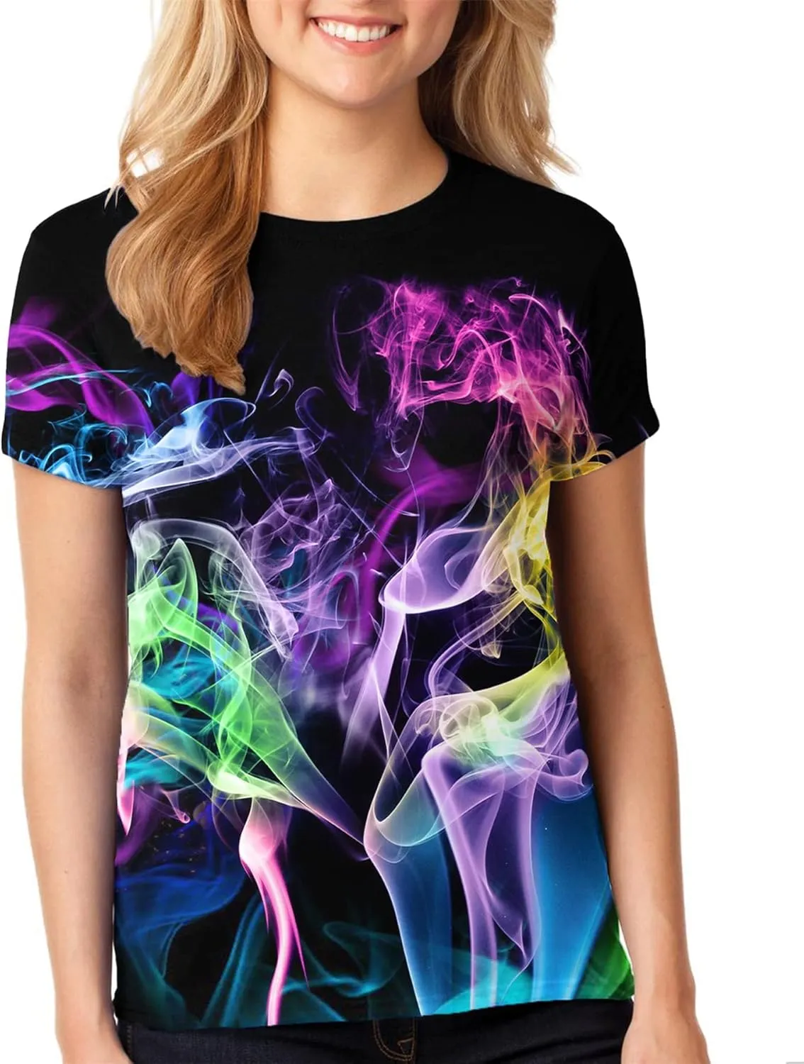 Men Women T-Shirts Unisex 3D Print Short Sleeve Crewneck Graphic Tees