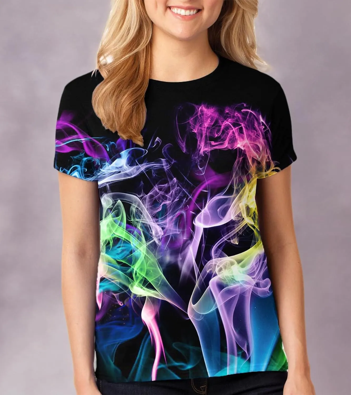 Men Women T-Shirts Unisex 3D Print Short Sleeve Crewneck Graphic Tees
