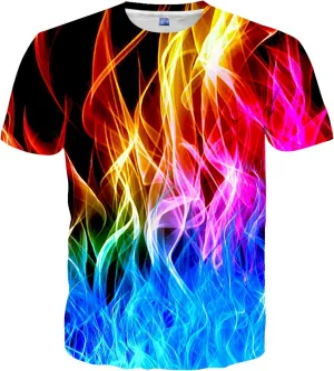 Men Women T-Shirts Unisex 3D Print Short Sleeve Crewneck Graphic Tees