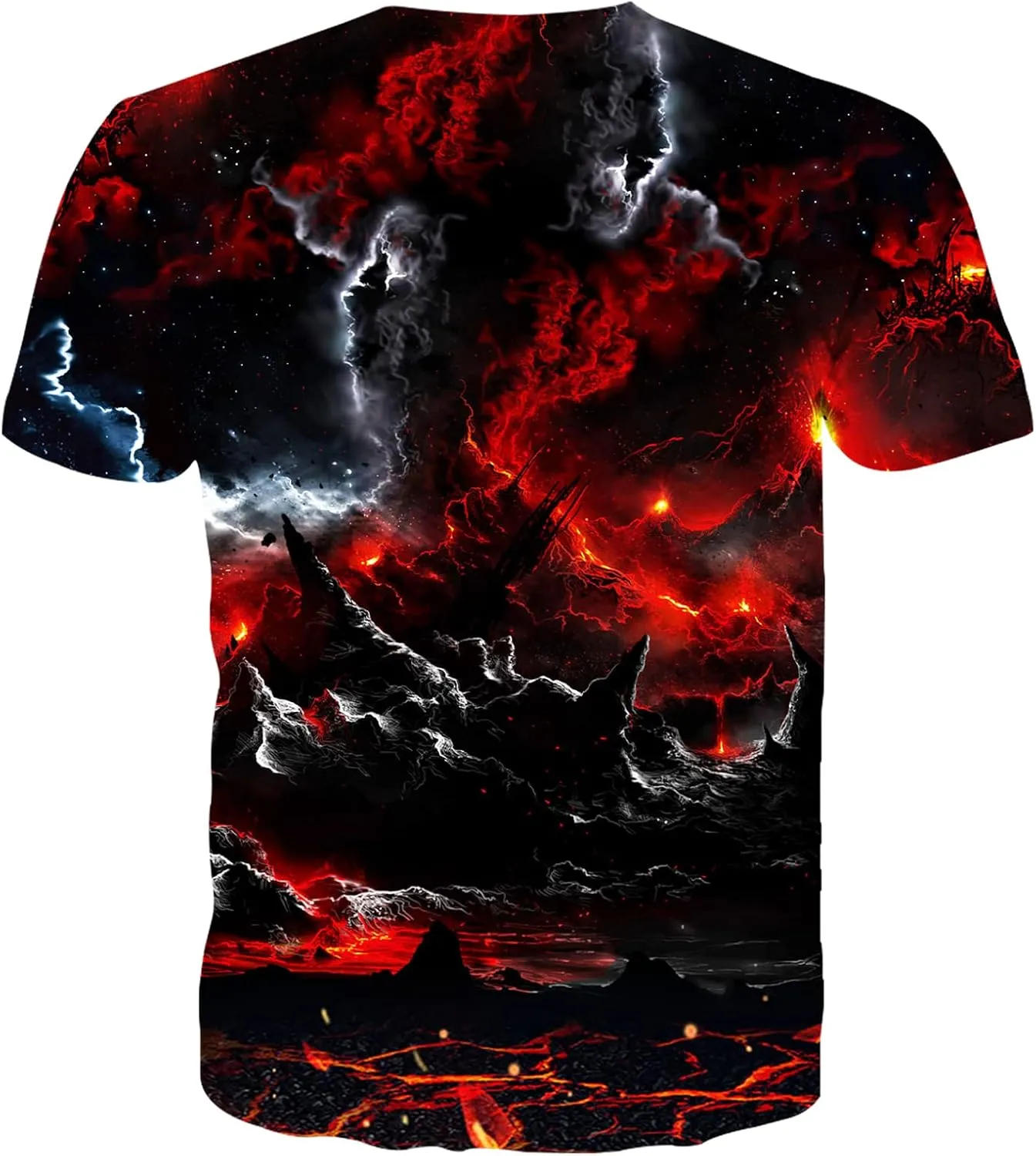 Men Women T-Shirts Unisex 3D Print Short Sleeve Crewneck Graphic Tees