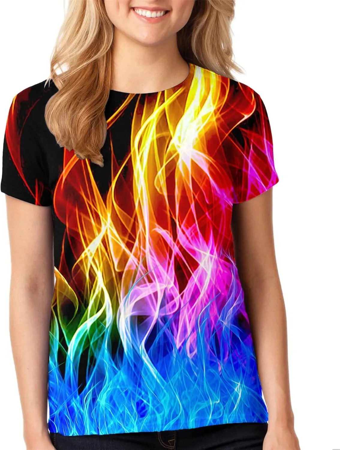 Men Women T-Shirts Unisex 3D Print Short Sleeve Crewneck Graphic Tees