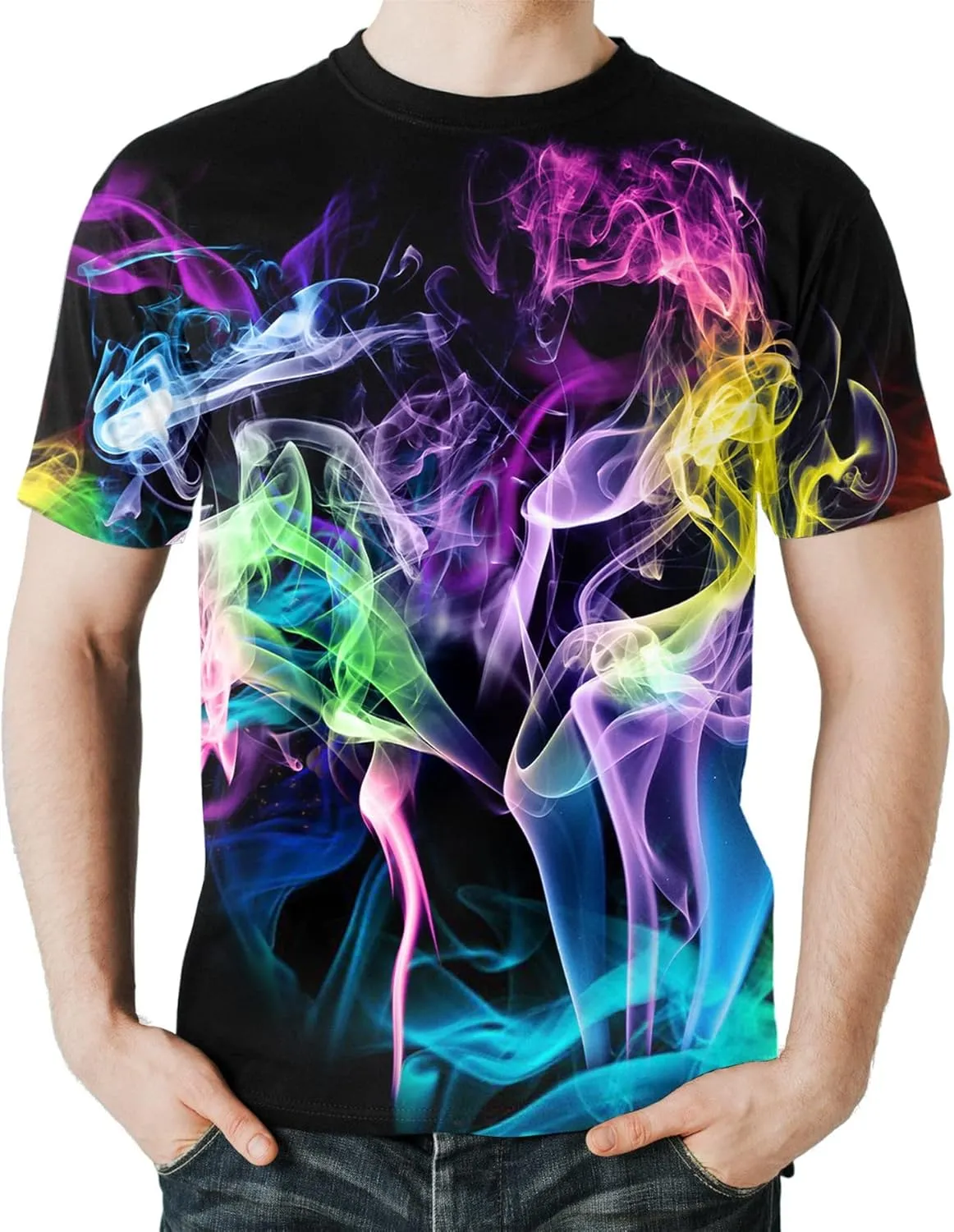 Men Women T-Shirts Unisex 3D Print Short Sleeve Crewneck Graphic Tees