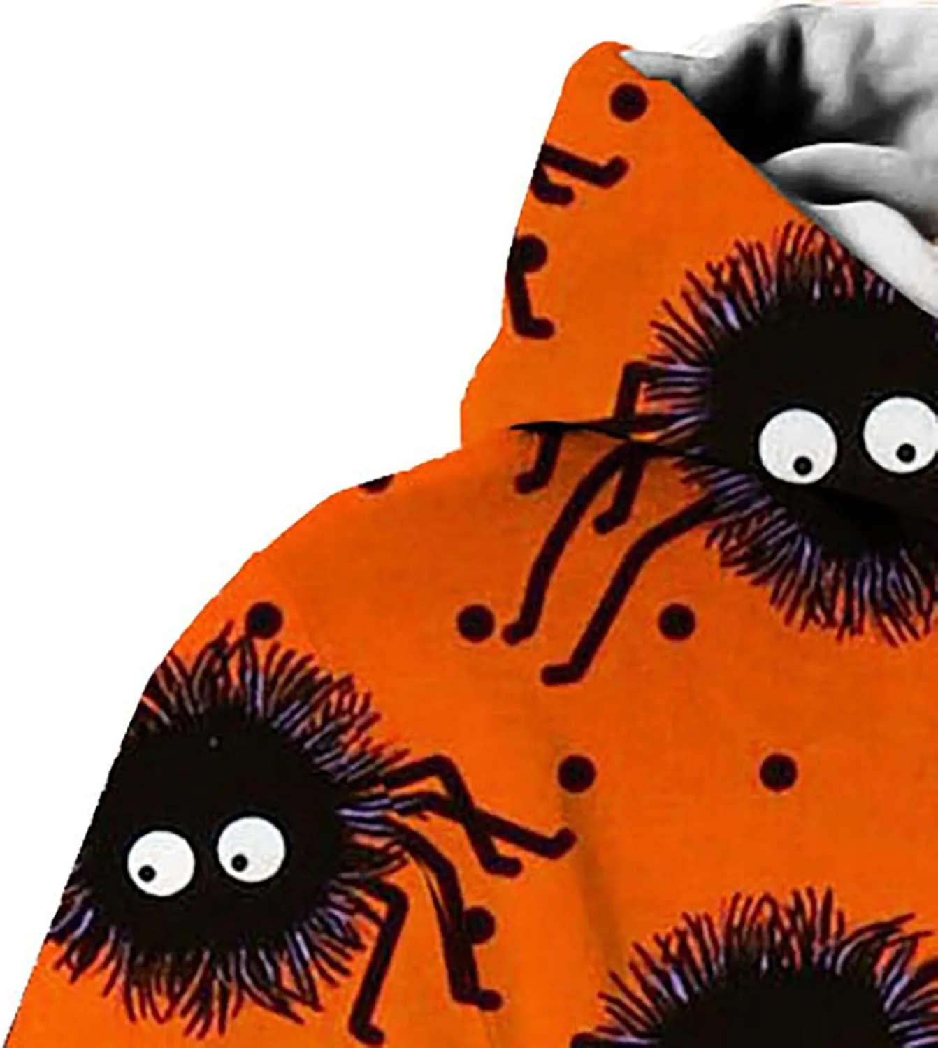 Men's Novelty Hoodie Realistic 3D Print Top Outdoor Sweatshirt Shirt Halloween Printed Animal 3D Printed Hoodies