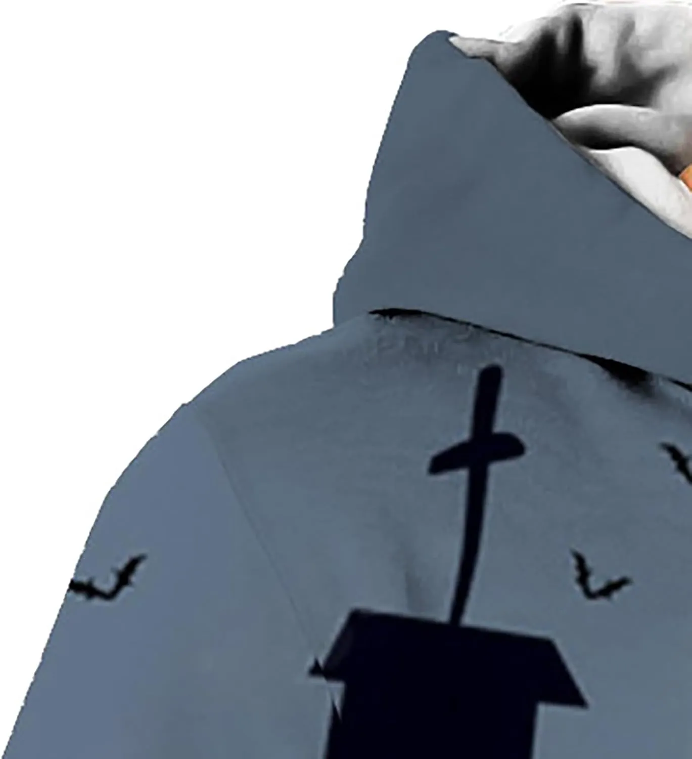 Men's Novelty Hoodie Realistic 3D Print Top Outdoor Sweatshirt Shirt Halloween Printed Animal 3D Printed Hoodies
