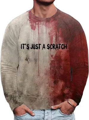 Men's Novelty Hoodie Realistic 3D Print Top Outdoor Sweatshirt Shirt Halloween Printed Animal 3D Printed Hoodies