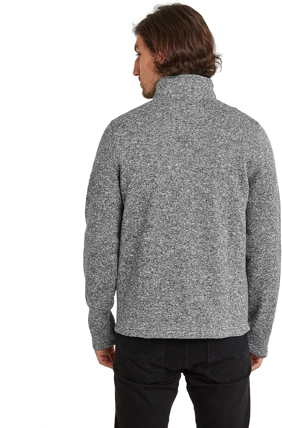 Mens Pearson Knitlook Fleece Top
