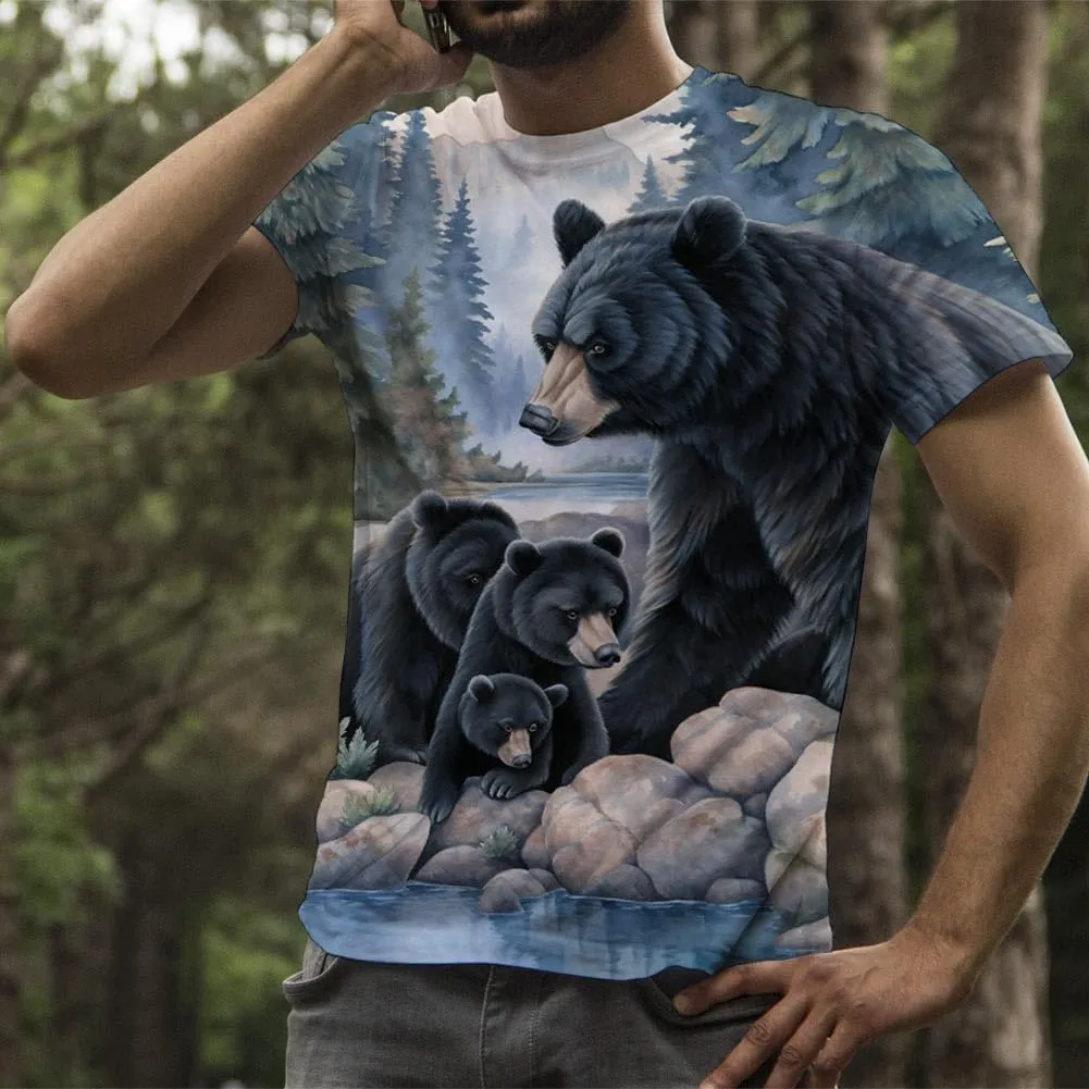 Men's T-Shirt 3D Printed T-Shirt Novelty Graphics T-Shirt Crewneck Tees S-3XL
