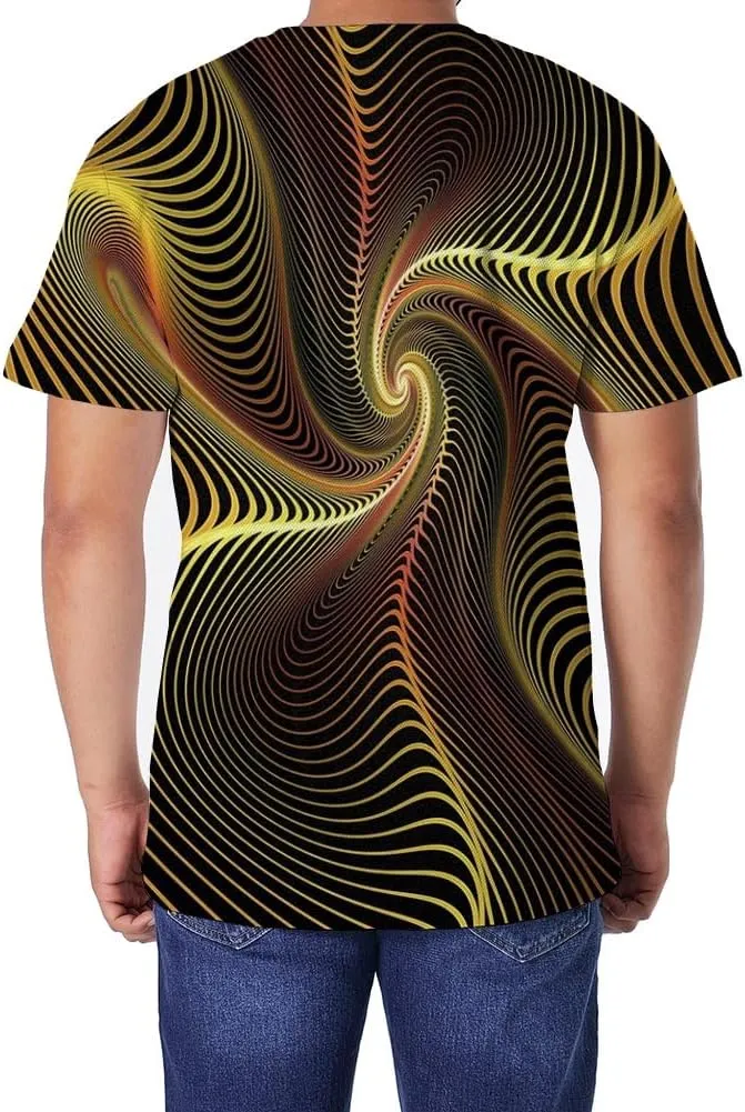 Men's T-Shirt 3D Printed T-Shirt Novelty Graphics T-Shirt Crewneck Tees S-3XL