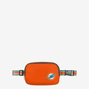 Miami Dolphins Team Wordmark Crossbody Belt Bag