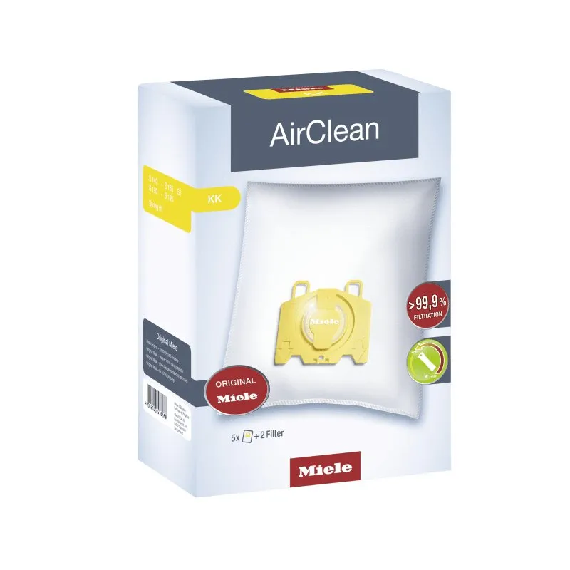 Miele KK AirClean 3D Vacuum Bags and Filter