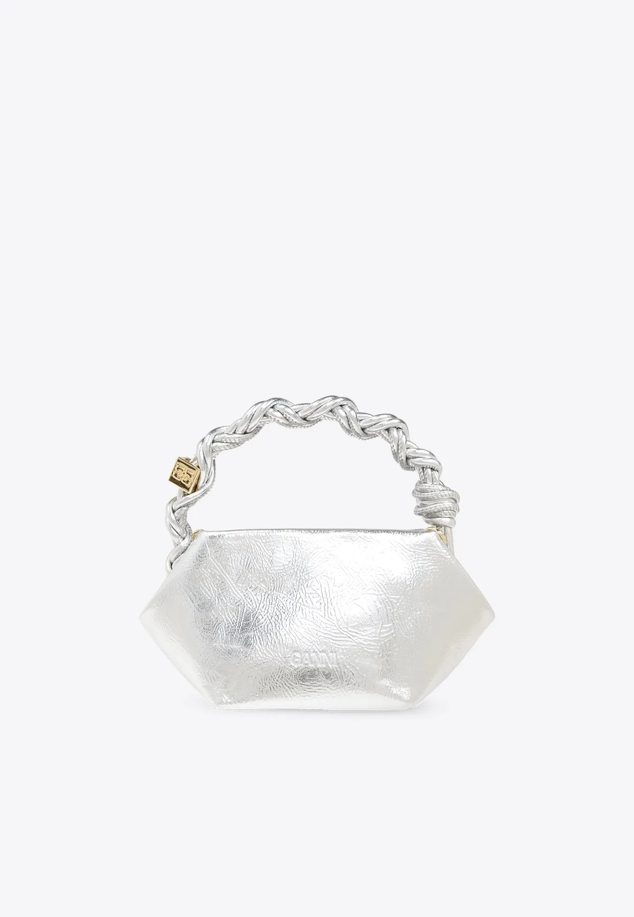 Mini Bou Metallic Top Handle Bag