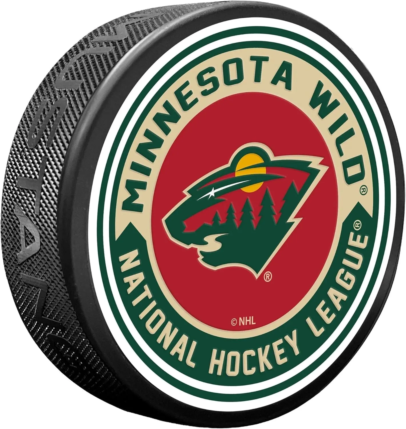 Minnesota Wild Puck - Arrow