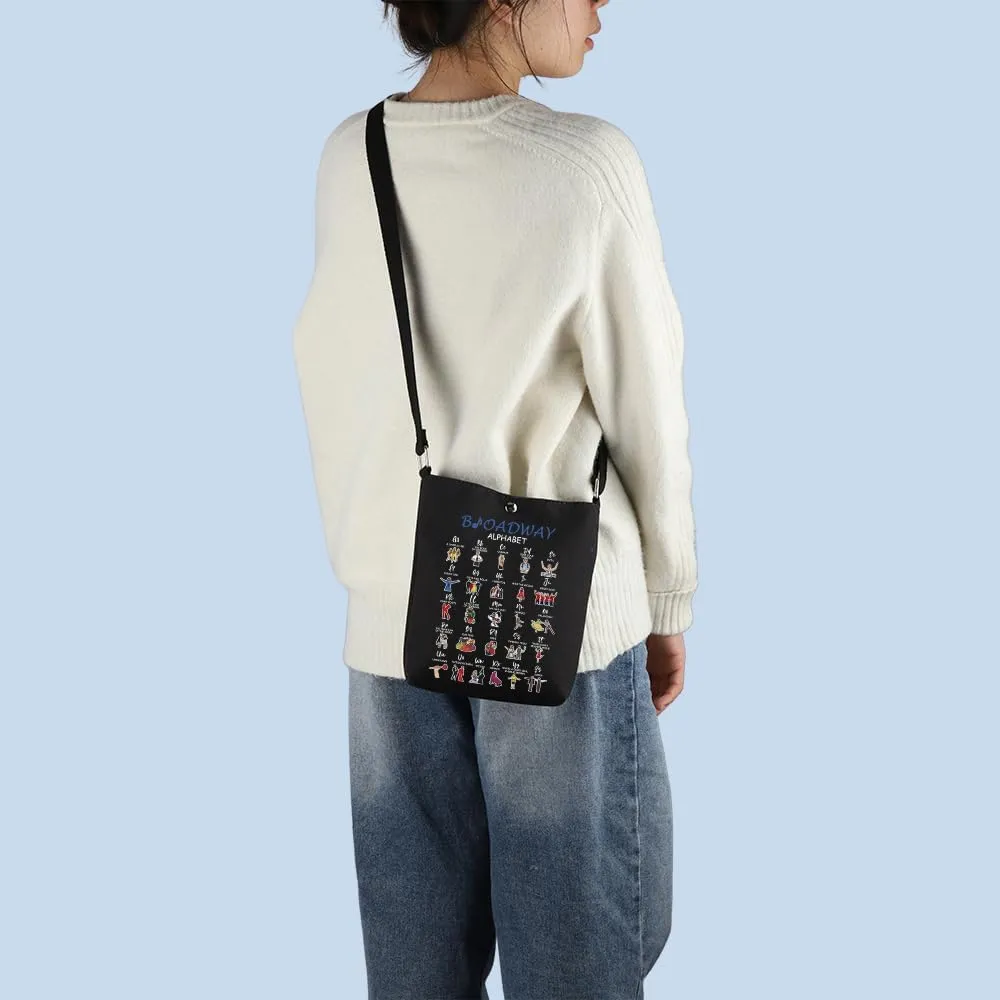 MNIGIU Musical Tote Bag Musical Lover Gift Musical Merchandise Musical Lover Gift