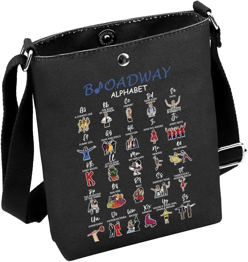 MNIGIU Musical Tote Bag Musical Lover Gift Musical Merchandise Musical Lover Gift