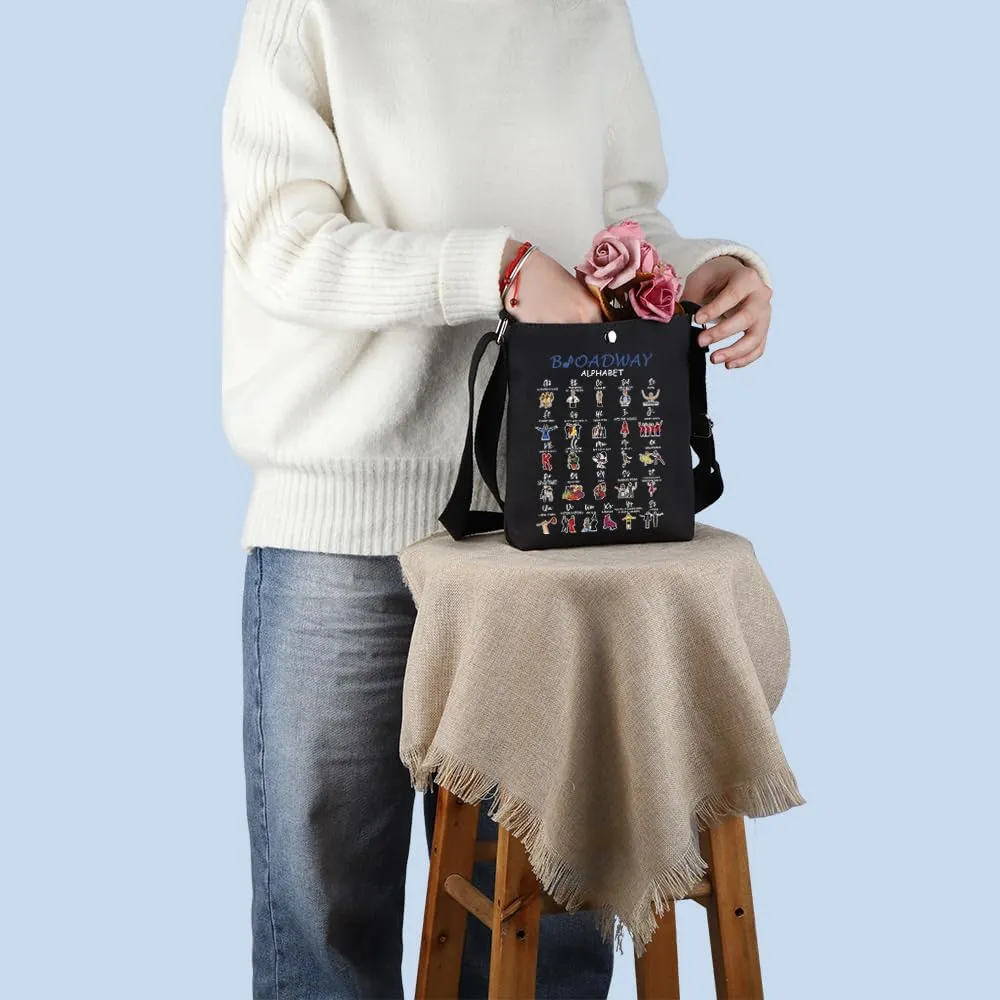 MNIGIU Musical Tote Bag Musical Lover Gift Musical Merchandise Musical Lover Gift