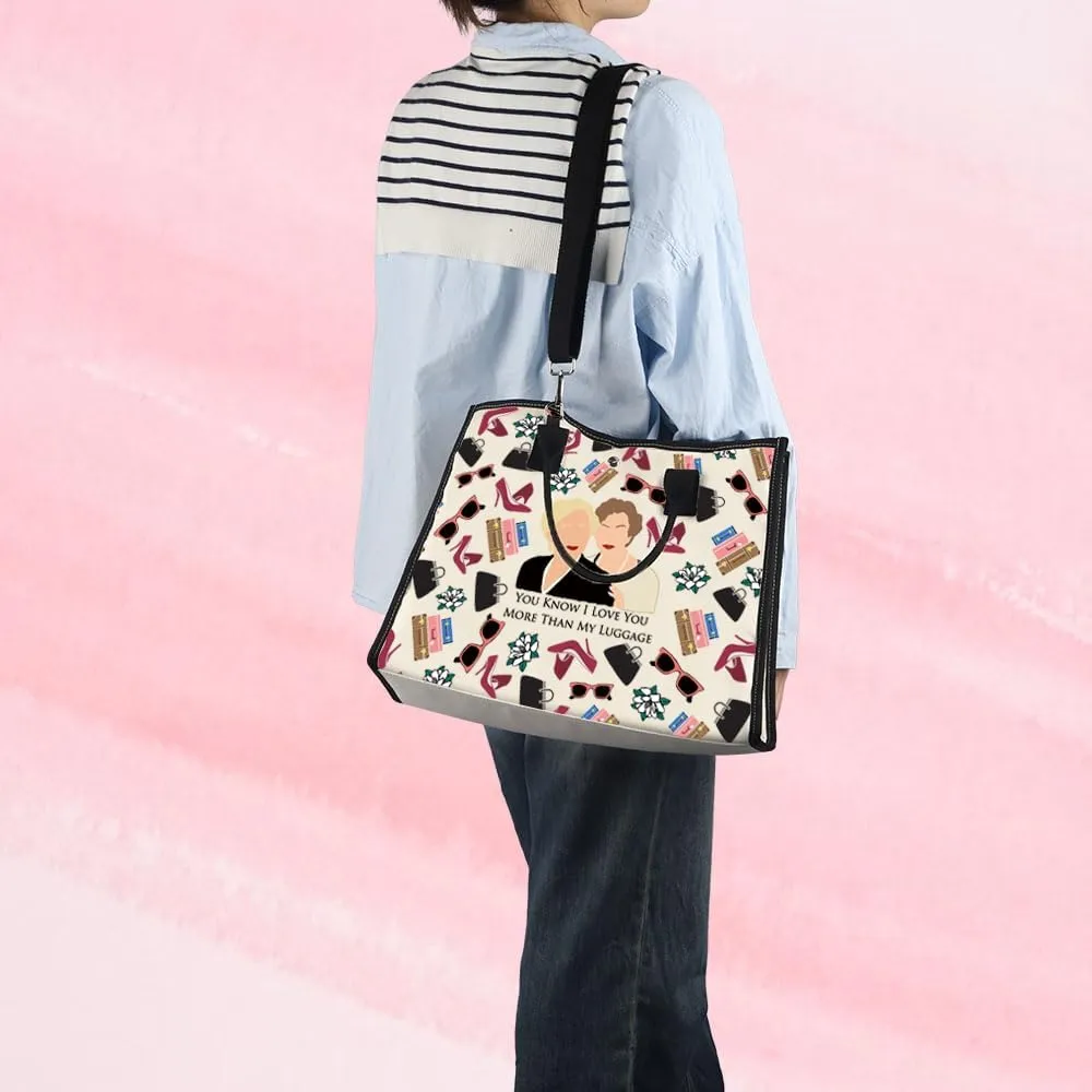 MNIGIU Steel Magnolias Gift Steel Magnolias Cosmetic Bag You Know I Love You More Than My Luggage Bag (You Know I TB)