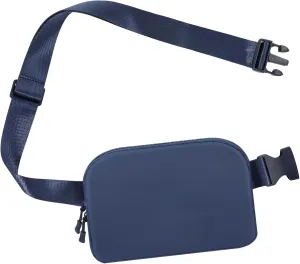 MoKo Fanny Packs for Women Men, Fashion Running Waist Packs, Crossbody Mini Bag Fanny Pack Belt Bag with Adjustable Strap for Running Outdoors Workout Travel Hiking Cycling