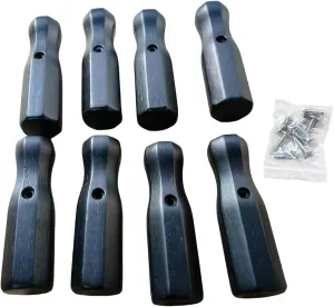MOMOJIA Table Soccer Handle 8Pcs Wood Soccer Handle Grip Foosball Table Top Games Replacement Handle Part Foosball Accessories