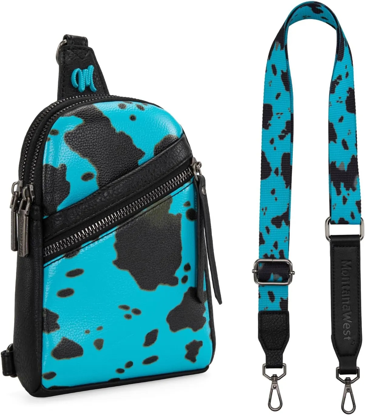 Montana West Small Crossbody Sling Bag for Women Cute Cross Body Fanny Pack Purse