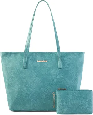 Montana West Tote Bags Vegan Leather Purses and Handbags for Women Top Handle Ladies Shoulder Bags