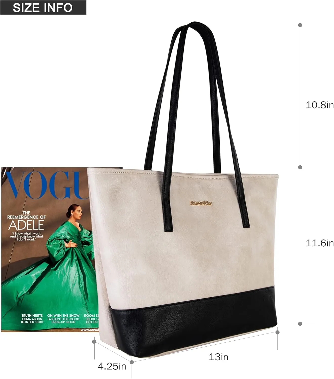 Montana West Tote Bags Vegan Leather Purses and Handbags for Women Top Handle Ladies Shoulder Bags