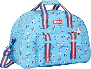 Moss Rollers, Light Blue/Multicoloured, 480 x 210 x 330 mm, Sports Bag, Light blue / multi-coloured, 480x210x330 mm, Sports bag