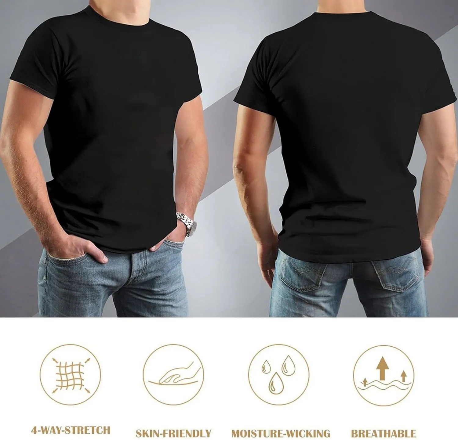Mossberg T-Shirt Printed Mens Top Tee