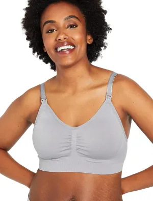 Motherhood Maternity Women’s Seamless Clip Down Nursing Bra Machine Washable Sizes S–3X Available in 1 & 2 Packs