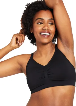 Motherhood Maternity Women's Wireless Clip Down Seamless Nursing Bra, 1 and 2 Packs