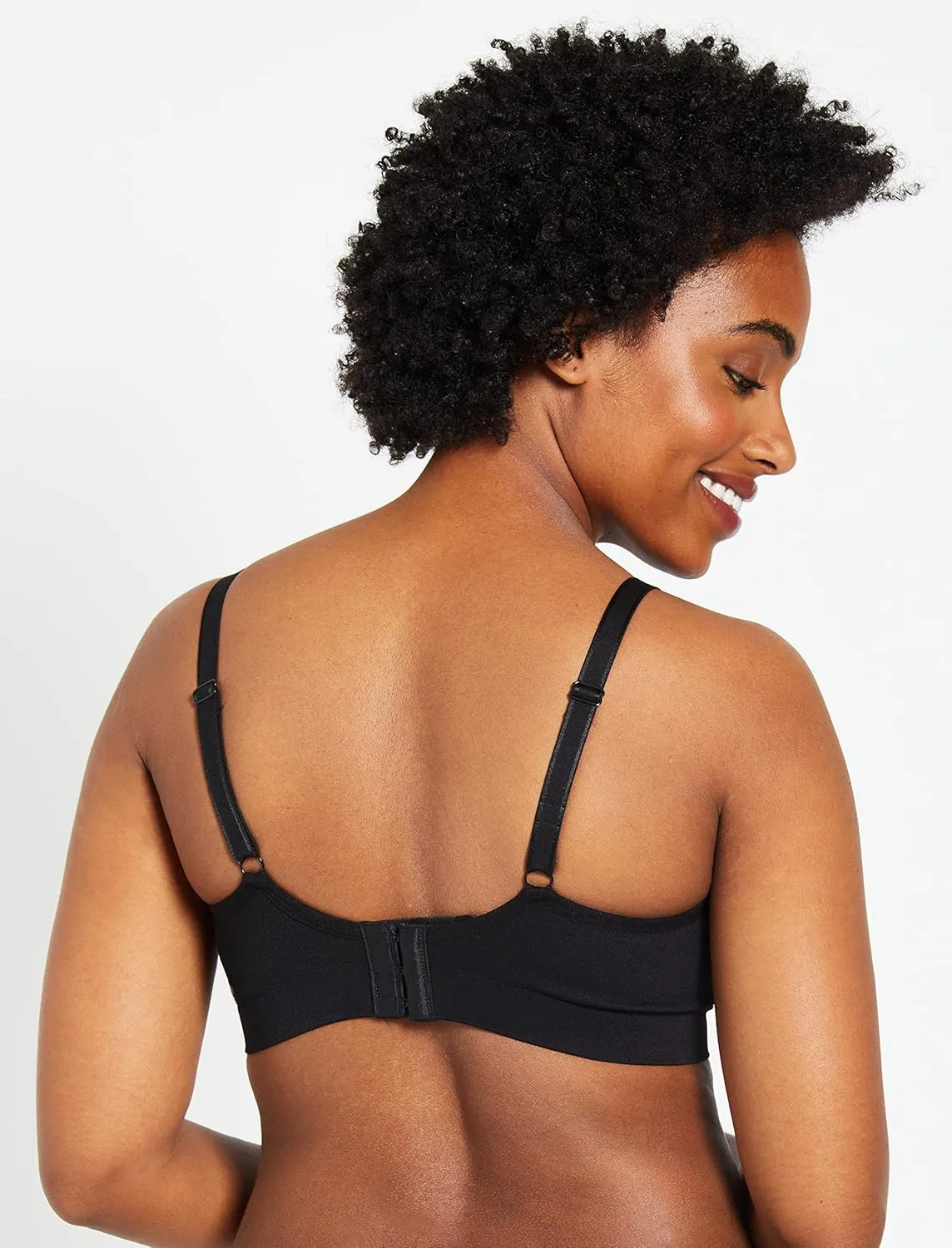 Motherhood Maternity Women's Wireless Clip Down Seamless Nursing Bra, 1 and 2 Packs