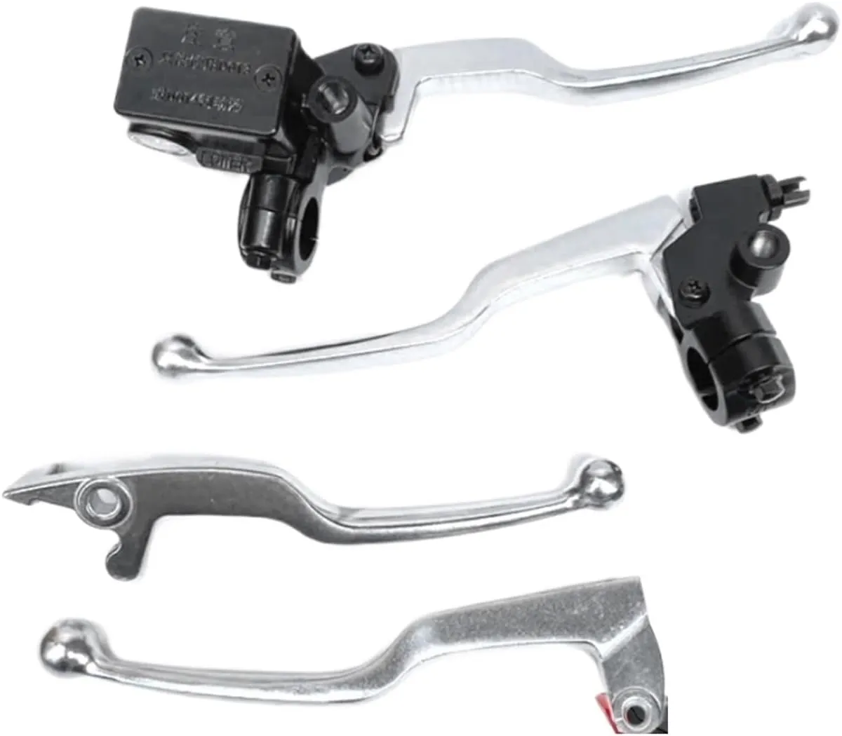 Motorcycle Brake Lever Brake Oil Pump Brake Handle Clutch Handle Mirror Mount Fit for Benelli TNT125 TNT135 BJ125-3E TNT 125 135(Left Handle)