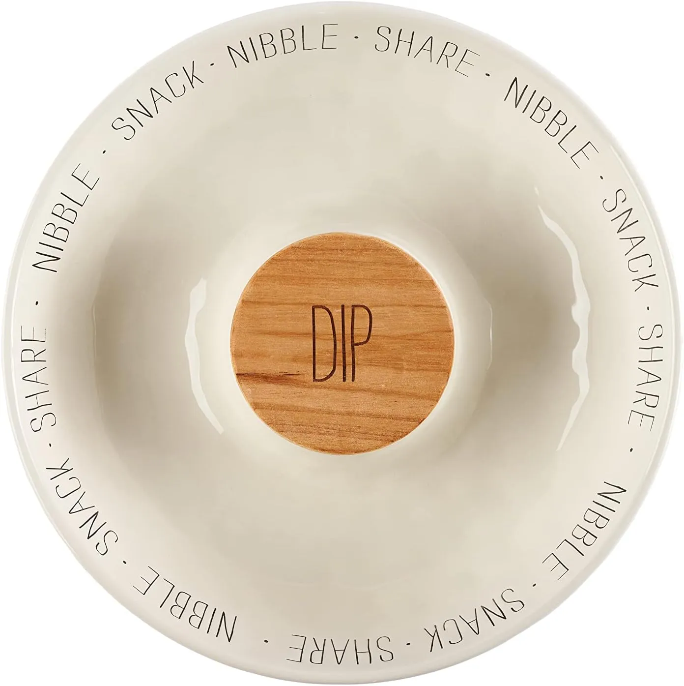 Mud Pie Circa Chip N Dip Set (Bistro Chip n' Dip Server)