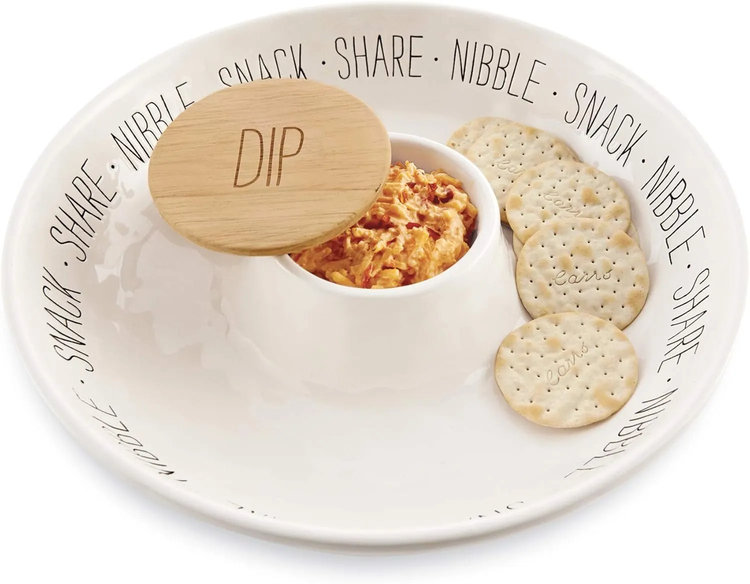 Mud Pie Circa Chip N Dip Set (Bistro Chip n' Dip Server)