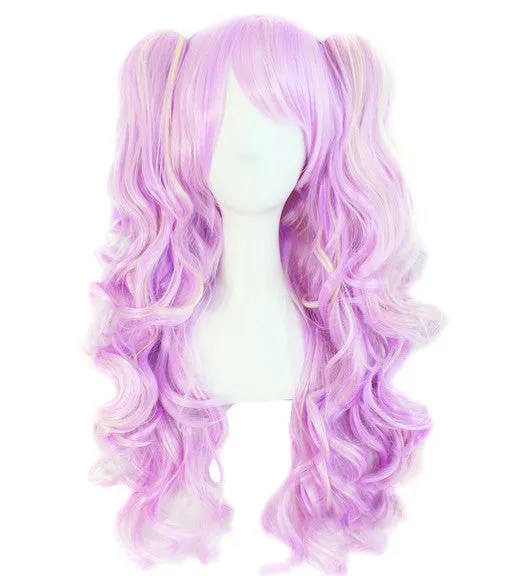Multi-Color Pigtail Wigs