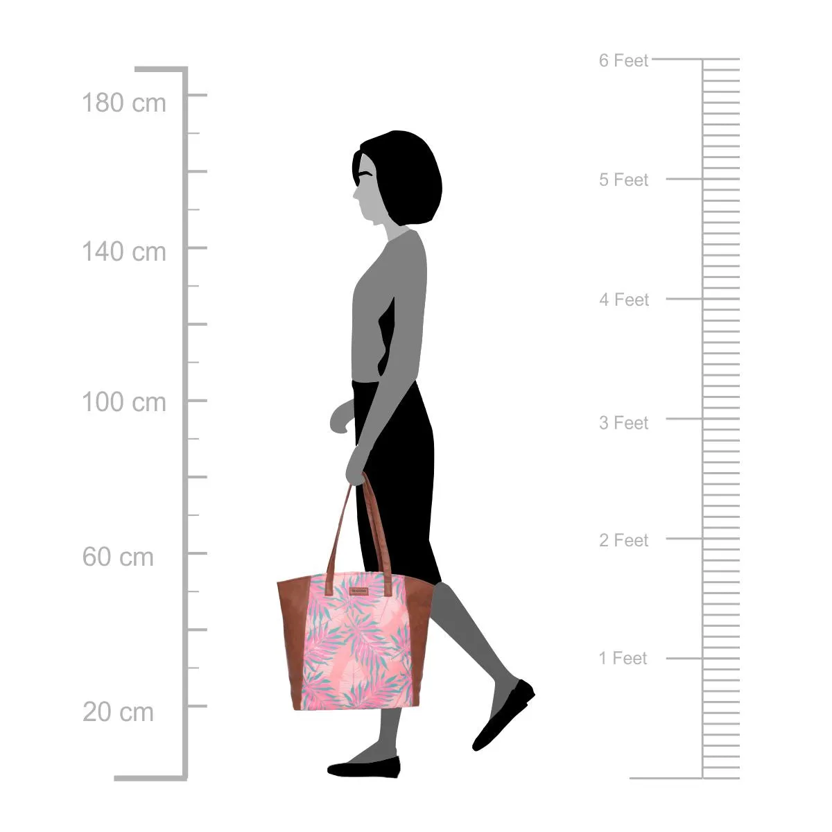 Multi Color Shopper Bags
