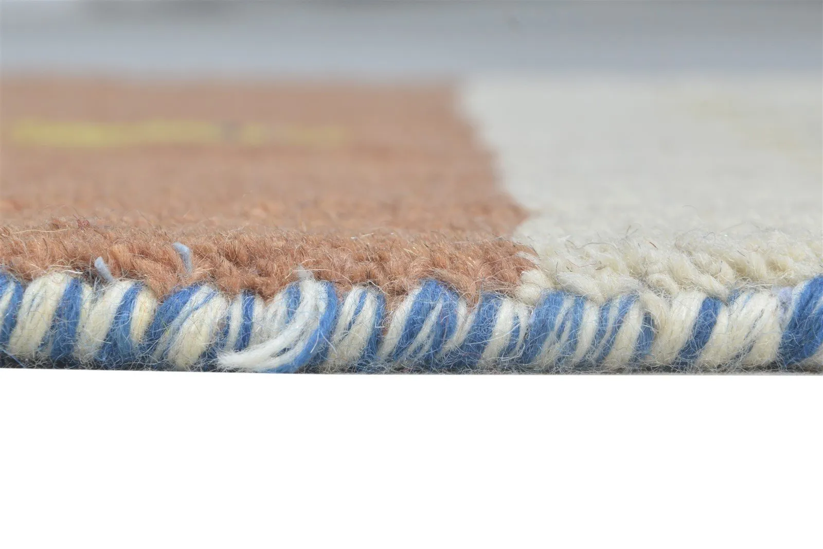 Multi Color Wool Rug 2X3 Southwestern Hand Knotted American Tribal Small Carpet