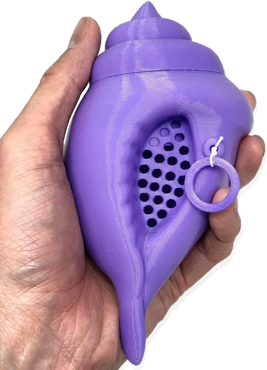 MunnyGrubbers - Mystic Conch Shell - Non-Canon Parody of Magic Conch Shell - Ask a YES or NO Question and Pull String - Fortune Telling - Decision Making - (V4  Lavender)