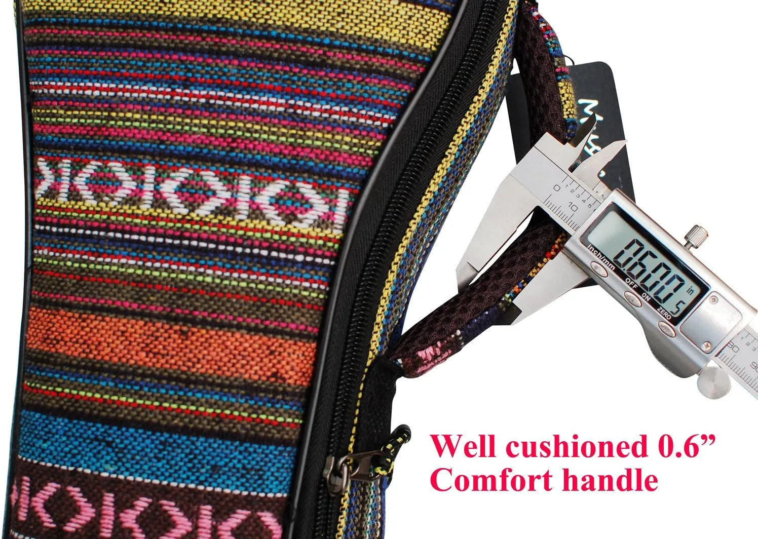 MUSIC FIRST 26" Tenor Country Style Ukulele Bag Gig Bag Case Cover Version 3.0