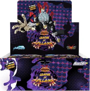 My Hero Academia Collectible Card Game Series 4 Unlimited League of Villains 10-Card Single-Pack Booster Pack | TCG for Adults | Ages 14  | 2 Players | Avg. Playtime 20-30 Mins | Made by Jasco Games