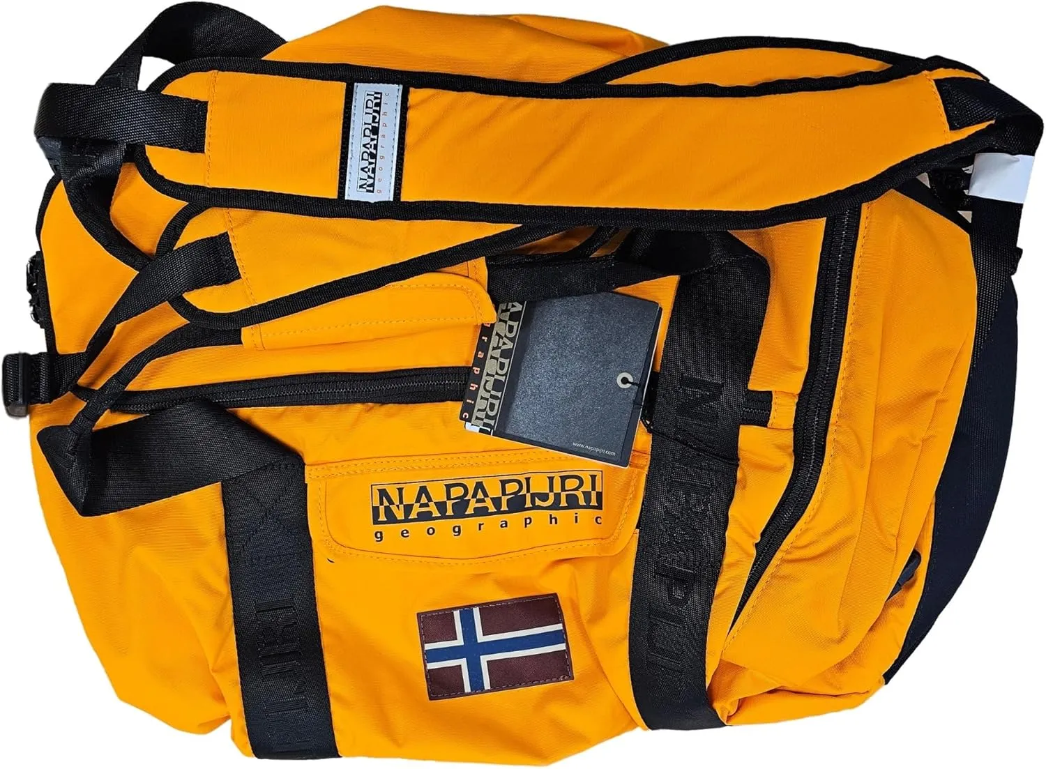 Napapijri Duffle Bag Bering Travel Unisex Polyester Orange Uni