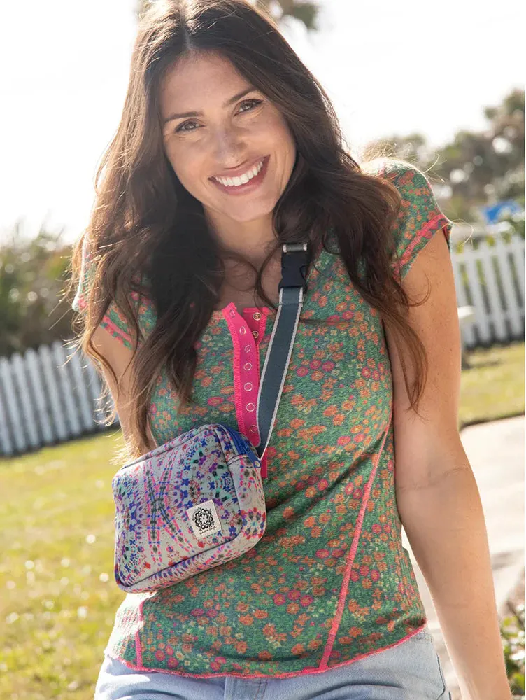 Natural Life Everyday Bag - Dark Cream Tie-Dye
