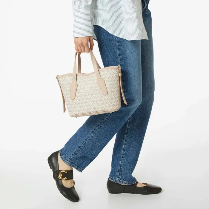 NEVER WITHOUT BAG COATED MONOGRAM SMALL