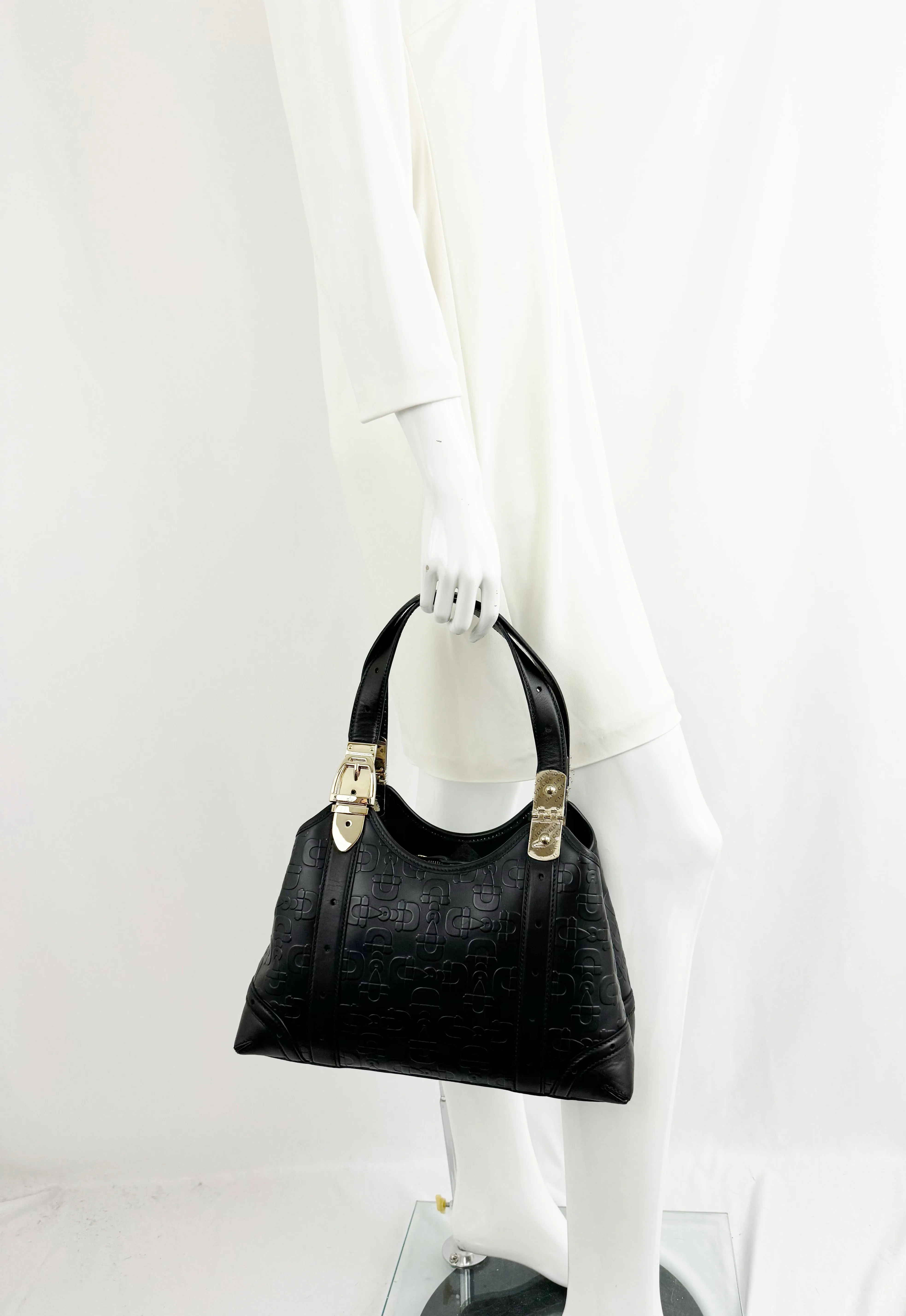 NEW Gucci Embossed Hobo