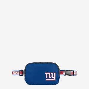 New York Giants Team Wordmark Crossbody Belt Bag
