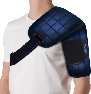 NEWGO Shoulder Ice Pack Wrap for Pain Relief, 2 Hours Long Lasting Cold Therapy Rotator Cuff Ice Pack for Shoulder Recovery After Surgery, Swelling, Tendonitis