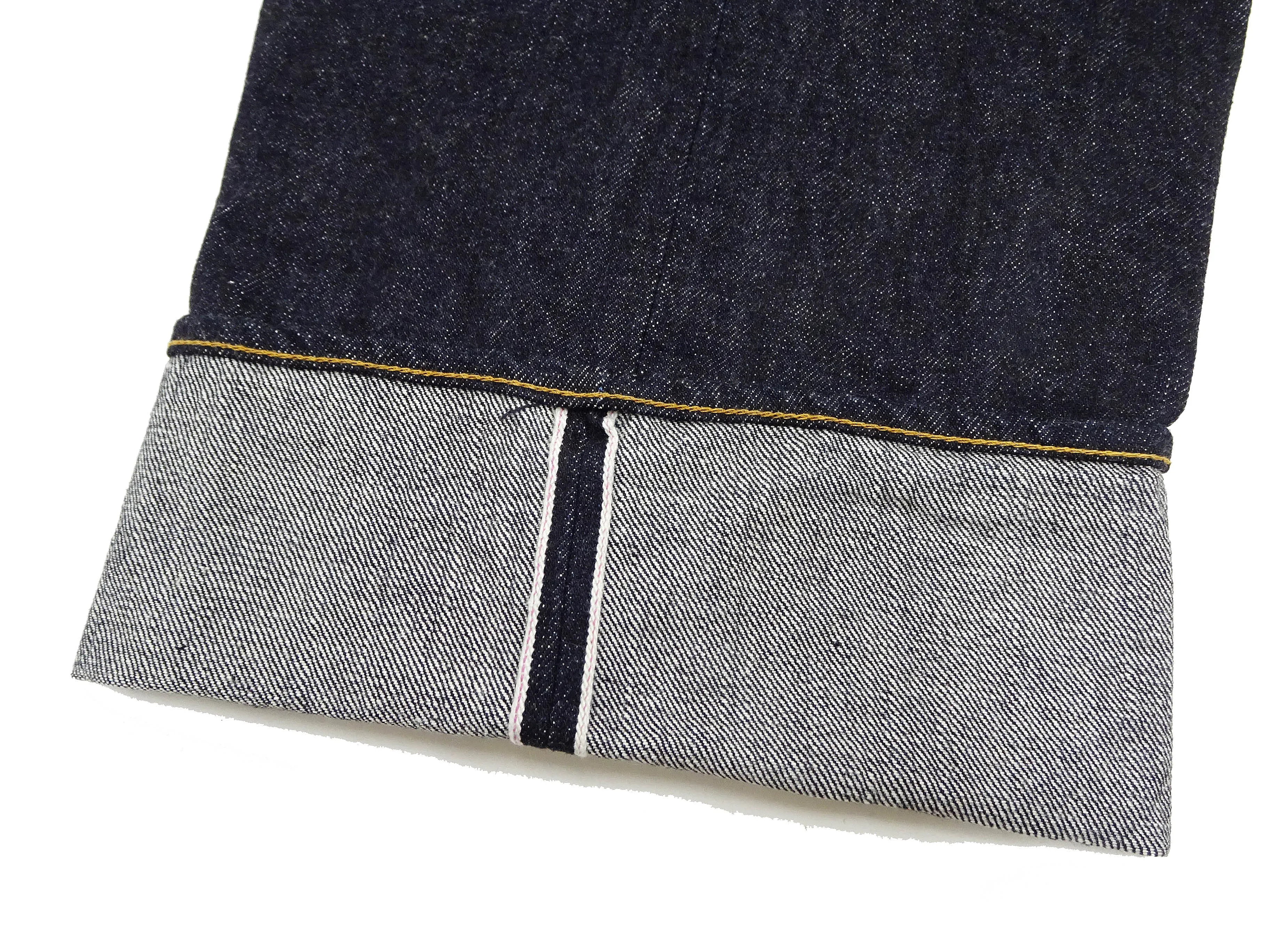 ONI Denim Baggy Jeans 222 Men's High-Rise Wide Leg Straight 15oz. Low-Tension Selvedge Denim Indigo Jean Pants ONI-222