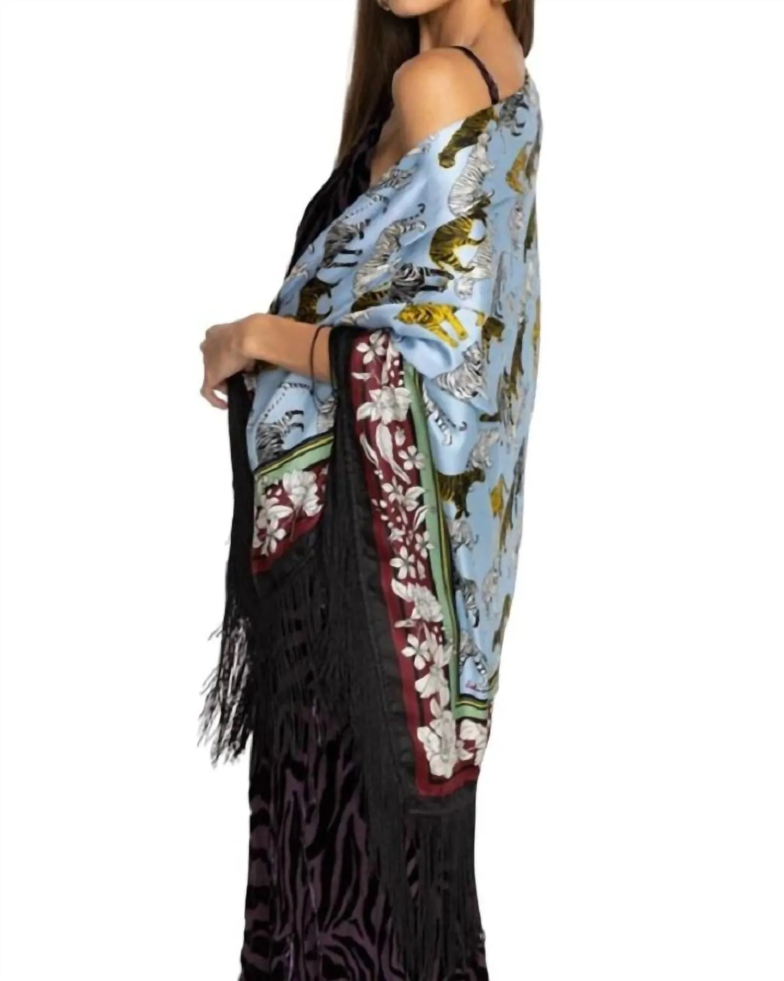 Opal Shawl In Multi | Multi