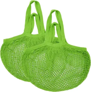 Organic Cotton Heavy Duty Double Handle String Bag