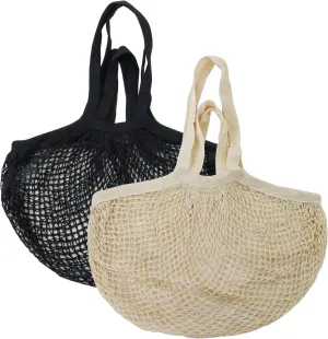 Organic Cotton Heavy Duty Double Handle String Bag